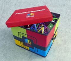 Magformers DidaMagna Box 240 dílků + textilní úložný kontejner