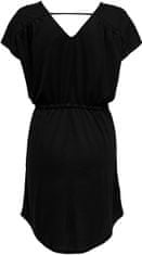 Jacqueline de Yong Dámské šaty JDYDALILA Regular Fit 15257679 Black (Velikost XL)