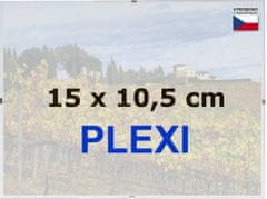 BFHM  Rám Euroclip 15x10,5cm (plexisklo)