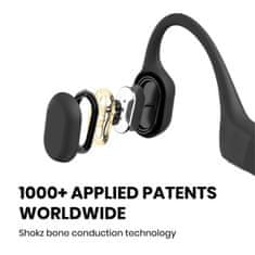 SHOKZ OpenRun Bluetooth sluchátka před uši, černá - zánovní