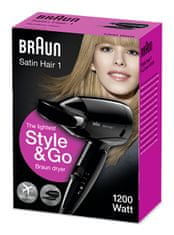 Braun Cestovní vysoušeč vlasů Satin Hair 1 - HD 130 To Go
