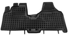 REZAW-PLAST Gumové autokoberce, Citroen Jumpy II, 2007-2016 přední, s velurovou podlahou