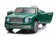 Beneo Elektrické autíčko Bentley Mulsanne 12V, Koženkové sedátko, 2,4 GHz dálkové ovládání, Eva kola