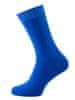 Pánské jednobarevné ponožky Wave modré vel. 42-44