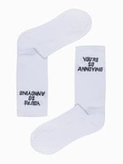 OMBRE Ombre Pánské ponožky U152 - bílá - 39/42