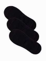 OMBRE Pánské ponožky Alvar černá 3 pack –
