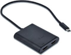 I-TEC USB-C na Dual HDMI video adaptér