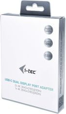 I-TEC USB-C na Dual Display Port adaptér
