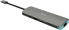 USB-C Metal Nano Docking Station 4K HDMI LAN + Power Delivery 100 W
