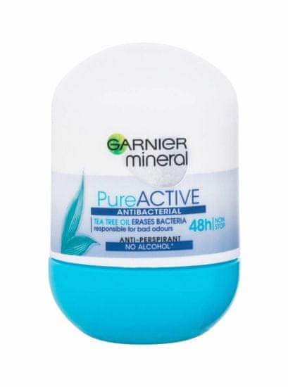 Garnier 50ml mineral pure active 48h, antiperspirant