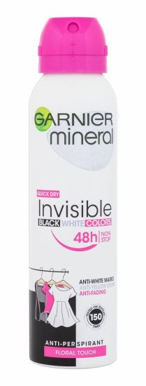 Garnier 150ml mineral invisible floral touch 48h