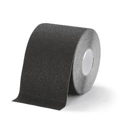 PROTISKLUZU Protiskluzová páska 250 mm x 18,3 m - hrubozrnná, černá