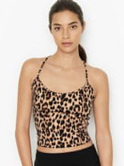 Victoria Secret Dámské tílko Incredible Essential Tank leopardí XL