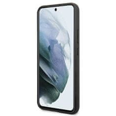 MERCEDES AMG hard obal Samsung Galaxy S22 PLUS 5G Black Carbon Stripe&Embossed