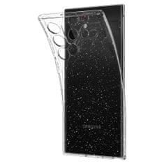 Spigen Liquid Crystal silikonové pouzdro na Samsung Galaxy S22 ULTRA 5G Glitter crystal