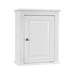 SoBuy FRG203-W Nástěnná skříňka Nástěnná koupelnová skříňka Bílá 40x49x18cm