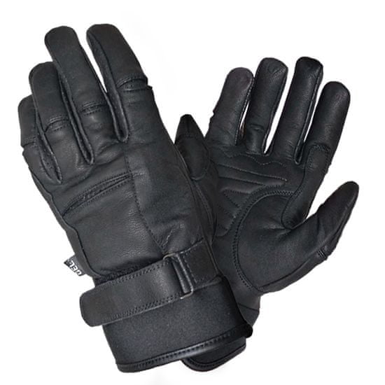 Cruison Rukavice NAKED SHORT - pánské černé kožené rukavice vel. XS