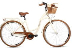Goetze Colorus dámské jízdní kolo, kola 28”, výška 160-185 cm, 1-rychlostní, Káva