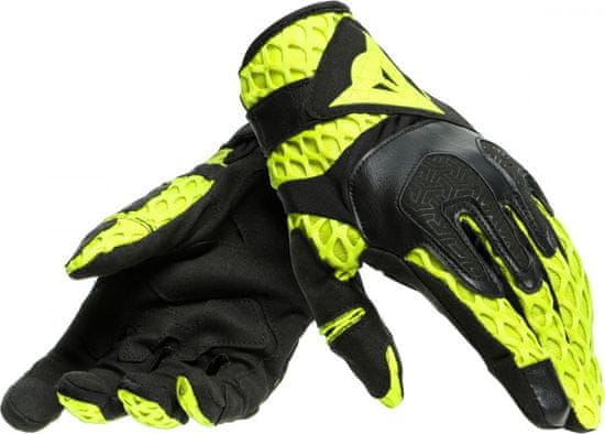 Dainese Moto rukavice DAINESE AIR-MAZE černo/neonově žluté