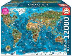 Educa Puzzle Zázraky světa 12000 dílků