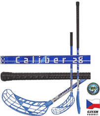 Ostatní Florbalová hůl CALIBER 950 FLEX 28 levá - modrá