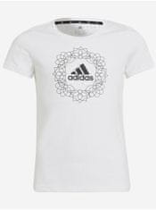 Adidas Bílé holčičí tričko adidas Performance 104