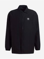 Adidas Černá pánská košilová lehká bunda adidas Originals Coach Jacket XXL
