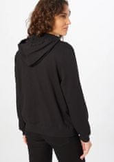Calvin Klein Dámská mikina s kapucí QS6138, Černá, L