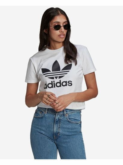 Adidas Bílé dámské tričko adidas Originals