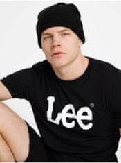 Lee Černé pánské tričko s potiskem Lee L
