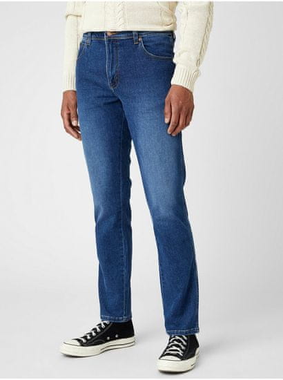 Wrangler Texas Slim Blue Silk Jeans Wrangler