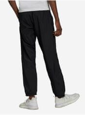 Adidas Černé pánské šusťákové kalhoty adidas Originals S