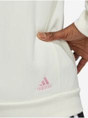 Adidas Krémová pánská mikina s kapucí adidas Performance L