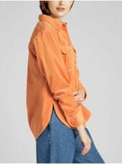 Lee Oranžová dámská manšestrová košile Lee Sandy L