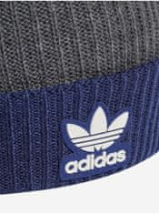 Adidas Modro-šedá dámská čepice adidas Originals Pom Beanie UNI