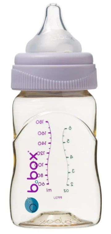 Levně b.box Antikoliková kojenecká láhev 180 ml - růžová