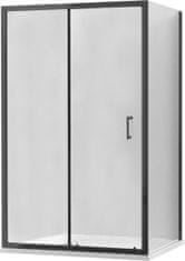 Mexen Apia sprchový kout 105x70, transparent, černá (840-105-070-70-00)