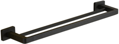 Mexen Asis dvojitý držák ručníků, černá (7017625-70)