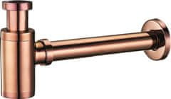 Mexen Umyvadlový sifon, růžově zlatý (79950-60)