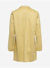 ONLY Žlutý kabát v semišové úpravě ONLY Joline S
