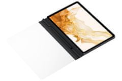 Samsung Tab S7 / S8 Průhledné pouzdro Note View EF-ZX700PBEGEU, černé - použité