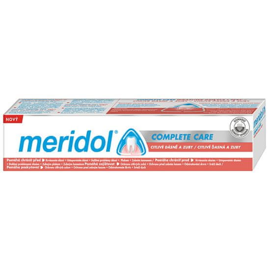 Meridol Zubní pasta pro citlivé zuby Complete Care Sensitive Gums & Teeth 75 ml