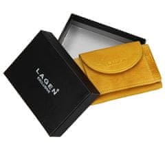 Lagen Dámská kožená mini peněženka 2030/D Yellow