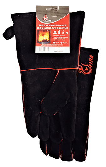Mr.FIRE BBQ & krbová rukavice, na pravou ruku