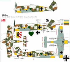 Hobby Master Focke-Wulf Fw 190A-4, Luftwaffe, 1./JG 54, Oblt. W. Nowotny, Staraya Russa, Rusko, 1943, 1/48