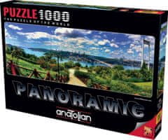 AnaTolian Panoramatické puzzle Bospor z Otagtepe 1000 dílků