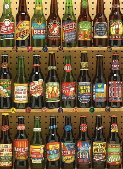 Cobble Hill Puzzle Sbírka piv 1000 dílků