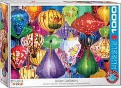EuroGraphics Puzzle Asijské lucerny 1000 dílků