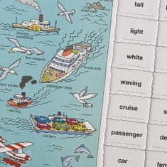 LARSEN Puzzle Angličtina 8: Na moři 64 dílků