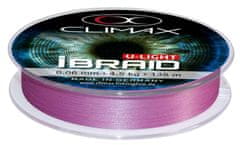 Climax Pletená šňůra iBraid U-Light fluo-fialová 135m 0,04/3kg